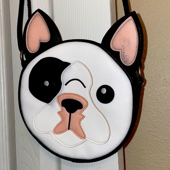 Crossbody Frenchie Purse. - Picture 1 of 3